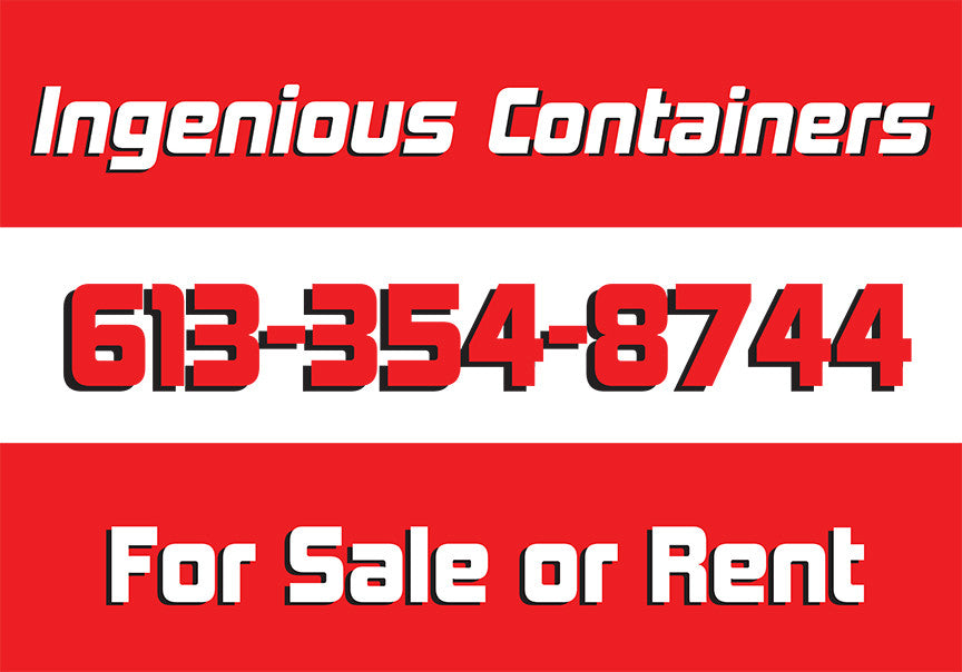 Clean dry weatherproof watertight shipping containers for sale or rent.