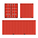 Double Doors on one end sea container