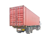 Shipping container road transport