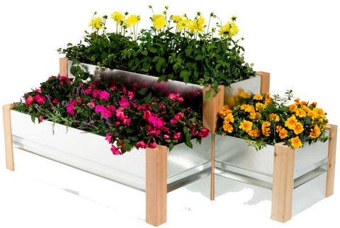Garden Planters Galvanized Steel