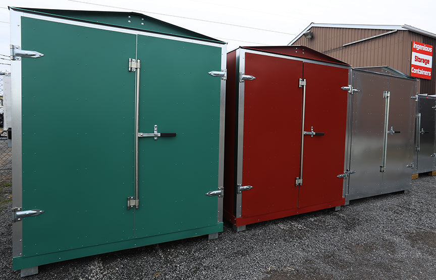 Outdoor Storage Showroom right on the 401 at Napanee.