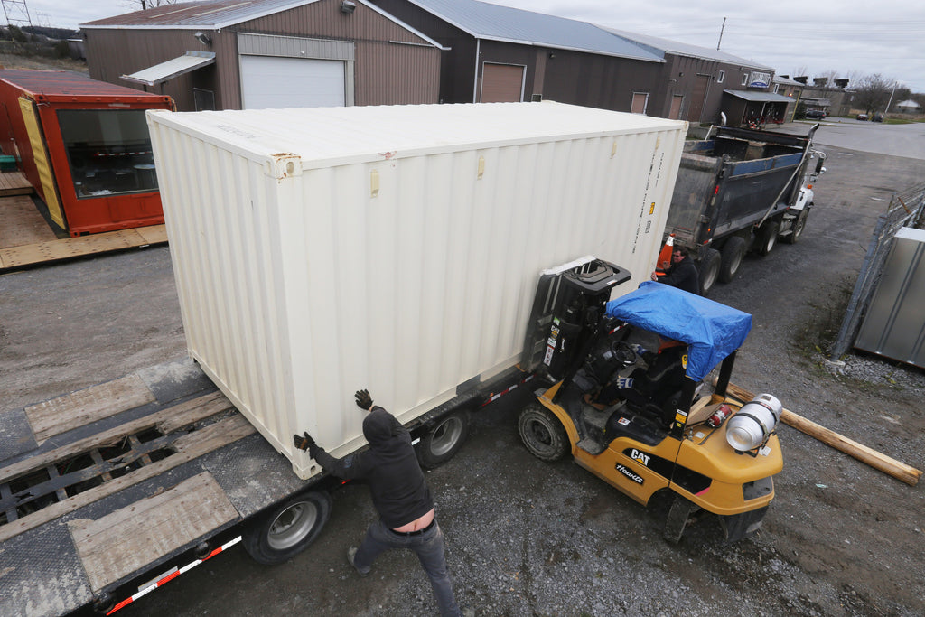 One Trip Shipping Container pickup in Napanee