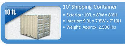 10ft Transport Container