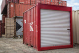 Rollup door shipping container modification