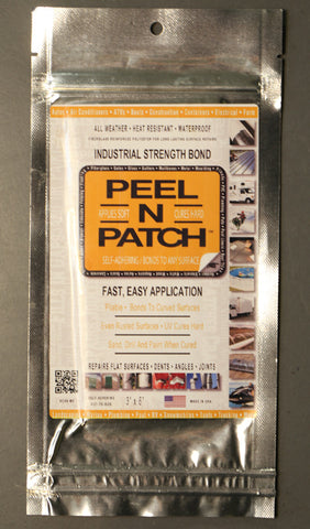 Quick patch repair for shipping containers PEEL-N-PATCH Leak solution ...