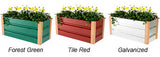 Planter colours match your garden shed