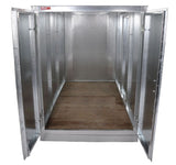 Open Galvanized steel Storage Container