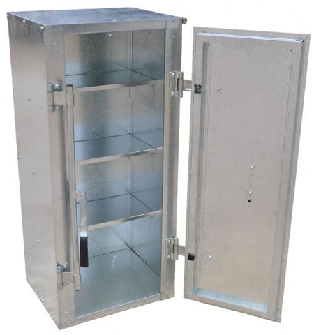 Steel storage locker